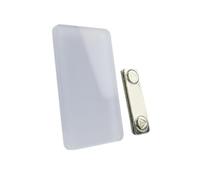 Badge en acrylique robuste pour réunions d'entreprise, expositions et rassemblements sociaux, usage quotidien, événement, bénévole