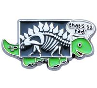 Badge en émail avec motif dinosaure « That's So Rad » - Cadeau médical - Émail, sans pierre précieuse, Émail, Sans pierre précieuse