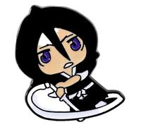 Badge en émail : Kurosaki Ichigo et Zaraki Kenpachi, broche Anime Bleach, Klein, Métal non précieux