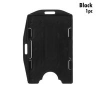 Badge En Plastique Unisexe, Boîtier De Protection Durable, Boîte Blanche Transparente, Vente En Gros
