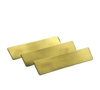 Badge Epingle Broches porte-nom 38 pièces | Zone d'écriture lisse, durable, ne se décolore pas for les badges du personnel de l'événement.