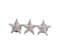 Badge étoile à 5 branches en métal pour le jour commémoratif du 4 juillet, LL, Métal