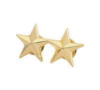 Badge étoile à 5 branches en métal pour le jour commémoratif du 4 juillet - Symbole de service aux employés chinois, G, Comme décrit