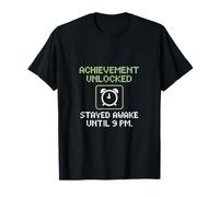 Badge fantaisie « Achievement Unlocked Mom Life » de 21 h T-Shirt