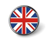Badge fantaisie avec drapeau britannique Union Jack, épingle à revers, broche, cravate, bijoux, décoration pour chapeaux, vestes, chemises