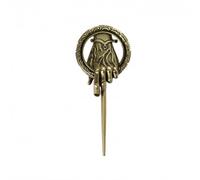 The Noble Collection Game of Thrones Hand of the King Pin - 4.5in (11.5cm) Golden Brooch Pin - Officially Licensed TV Show Props Replicas Gifts