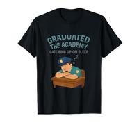 Badge « Graduated the Academy Sleepy » T-Shirt