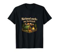 Badge Graphique du Parc National My Backyard Local Pride T-Shirt
