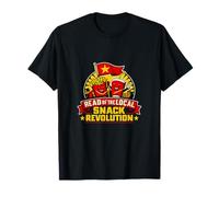 Badge Graphique Head of The Local Snack Revolution T-Shirt