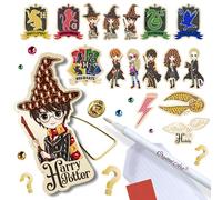 Badge Harry Potter en cristal pour sac aveugle