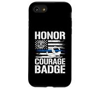 Badge Honor Courage Police Coque pour iPhone SE (2020) / 7/8