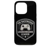 Badge Humoristique Noob Gamer Blague Leaderboard Sarcasme Gaming Fan Coque pour iPhone 13 Pro