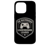 Badge Humoristique Noob Gamer Blague Leaderboard Sarcasme Gaming Fan Coque pour iPhone 14 Pro Max