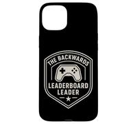 Badge Humoristique Noob Gamer Blague Leaderboard Sarcasme Gaming Fan Coque pour iPhone 15 Plus