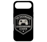 Badge Humoristique Noob Gamer Blague Leaderboard Sarcasme Gaming Fan Coque pour iPhone Air