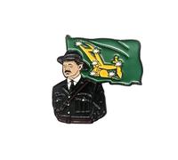 Badge James Connolly avec carte arrière - République irlandaise - FlagSuperstore ©