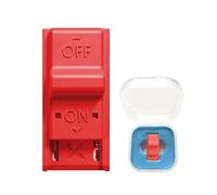 Badge-Law RCM Jig Pièce de rechange pour console compatible avec Switch - Outil RCM pour changer de jeu de fichiers GBA et FBA - Loader Jig Accessoire de couleur rouge - RCM Loader Switch - RCM Dongle