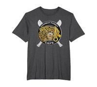 Badge Legion Etrangere Combat Foret CEFE T-Shirt, Homme Grandes Tailles, Chiné Foncé, 3X Tall