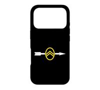 Badge Logo flèche Blanche Citroën 1922 fête des pères Coque pour iPhone 17 Pro