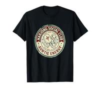 Badge Mahjong Social Club Auntie Energy Craks Dots Bams T-Shirt