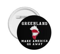 Badge « Make America Go Away » pour chapeaux, sacs à dos et vêtements (1 pièce, taille M)