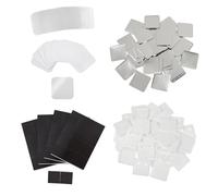 Badge Maker DIY Badge Badge à épingle carré vierge à faire soi-même, matériel pour badges aimantés pour réfrigérateur 80 x 53 mm, fournitures de pièces pour(50Pcs 50x50mm)