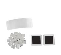 Badge Maker DIY Badge Machine de fabrication de badges magnétiques carrés de 50 mm pour réfrigérateur DIY Fabrication de boutons magnétiques pour réfrigérateur(50Set 50mm Magnet)