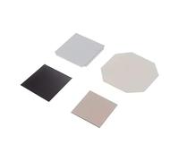 Badge Maker DIY Badge Machine rotative pour badges de réfrigérateur carrés 50 x 50 mm Machine de découpe de papier pour badges métalliques(100 set materials)