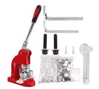 Badge Maker machine 1Régler 25 mm Bouton Maker Badge poinçon Machine de presse avec 1000 Bouton Cutter Parts Making Button Maker Machine,Équipement Performant