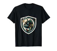 Badge Mascotte de Poisson pêcheur Deep Sea Dark Art T-Shirt