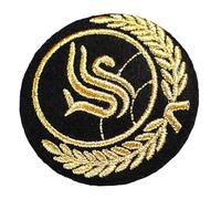 Badge multi-usage avec motif brodé pour un look de vol marin professionnel et des styles d'uniforme, couvre-chef, chapeau, One Size, Comme décrit