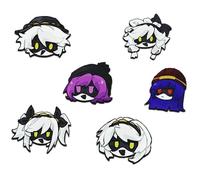 Badge Murder Uzi Drone, Figurine Cyn J N Badge 6 Pièces, Cartoon Acrylique Pins Set, Uzi Cosplay Sac Décoration