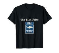 Badge mystère FBI The Fish Files T-Shirt
