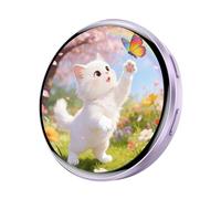 Badge Numérique à Épinglette | Pendentif intelligent quatre virgule trois centimètres avec écran tactile - Bouton Numérique - Pour les sacs à dos, sacs, affaires, le cosplay, le porte, les bijoux, cer