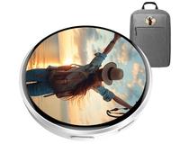 Badge Numérique à Épinglette,Porte-clés Intelligent 4,3 Centimètres avec un Écran Haute Définition - E-Badge | Pour Sac Professionnel Cosplay Porte Bijou Certificat Sac à Dos