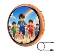 Badge numérique Anime Écran tactile intelligent - Portable électronique, | Broche animée interactive - Étiquette d'affichage LED portable pour convention | Matériau léger, pack d'accessoires de cospla