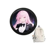 Badge Numérique - Batterie 600 MAh Pixel Badge 18H, Badges Électroniques HD 1,7 Pouces, Pendentif À Clip De Nom D'affichage | Peut Afficher Des Vidéos/photos Via Pour Les Fans Service Photo