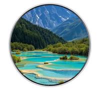 Badge numérique | Écran 1,8" sans fil - 10 heures de lecture - Épingles électroniques à écran tactile pour vêtements - Pour affichage vidéo, photo, cosplay, concert, pull, chapeau, châle