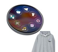 Badge numérique LED - Épingle électronique personnalisable, badge E, dispositif d'emblème de nom d'affichage, de la participation à la conférence, accessoire ?'événement programmable | Identifia