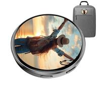 Badge numérique | Pendentif intelligent de 4,3 cm avec écran tactile, pour certificat, sac à dos, sac à dos, affaires, cosplay, porte bijoux, Refer to description, ABS + composants électroniques, Pas