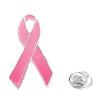 Badge Octobre Rose Pin’S Octobre Rose 2025 Pin'S Ruban Cancer Du Sein - Engagés- Qualité De Finition- Epingle- Broche- Badge- Pins Engages Ruban，Convient Aux Femmes