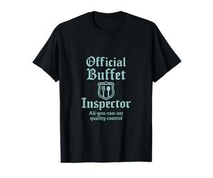 Badge officiel de l'inspecteur de buffet style pirate T-Shirt
