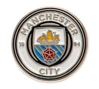 Manchester Man City Crest Pin Badge Official Football Club Fan Merchandise Gift