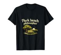 Badge Park Bench Philosopher Local Pride T-Shirt