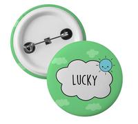 Badge Personnalisable, Pin's Personnalisable avec Texte Photo Logo, Pins Badge Rond Personnalisé Broche Personnalisée