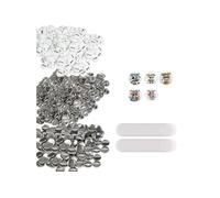 VEVOR Badge personnalisé – 500 kits de consommables à épingles 2,5 cm