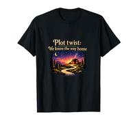 Badge « Plot Twist We Know The Way Home Local Pride » T-Shirt