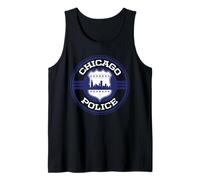 Badge Police CPD Chicago Police Illinois Policeman Débardeur