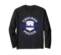 Badge Police CPD Chicago Police Illinois Policeman Manche Longue