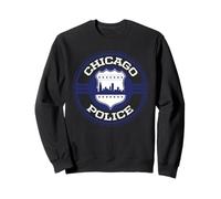 Badge Police CPD Chicago Police Illinois Policeman Sweatshirt